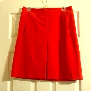 Knee length skirt